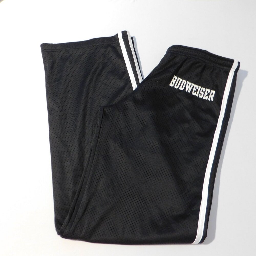 Jones & Mitchell Mesh Joggers Running Pants Budweiser Size XL Unisex